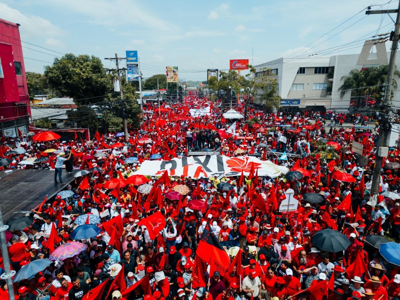 Problemas internos de LIBRE en San Pedro Sula impactan campaña de Rixi Moncada
